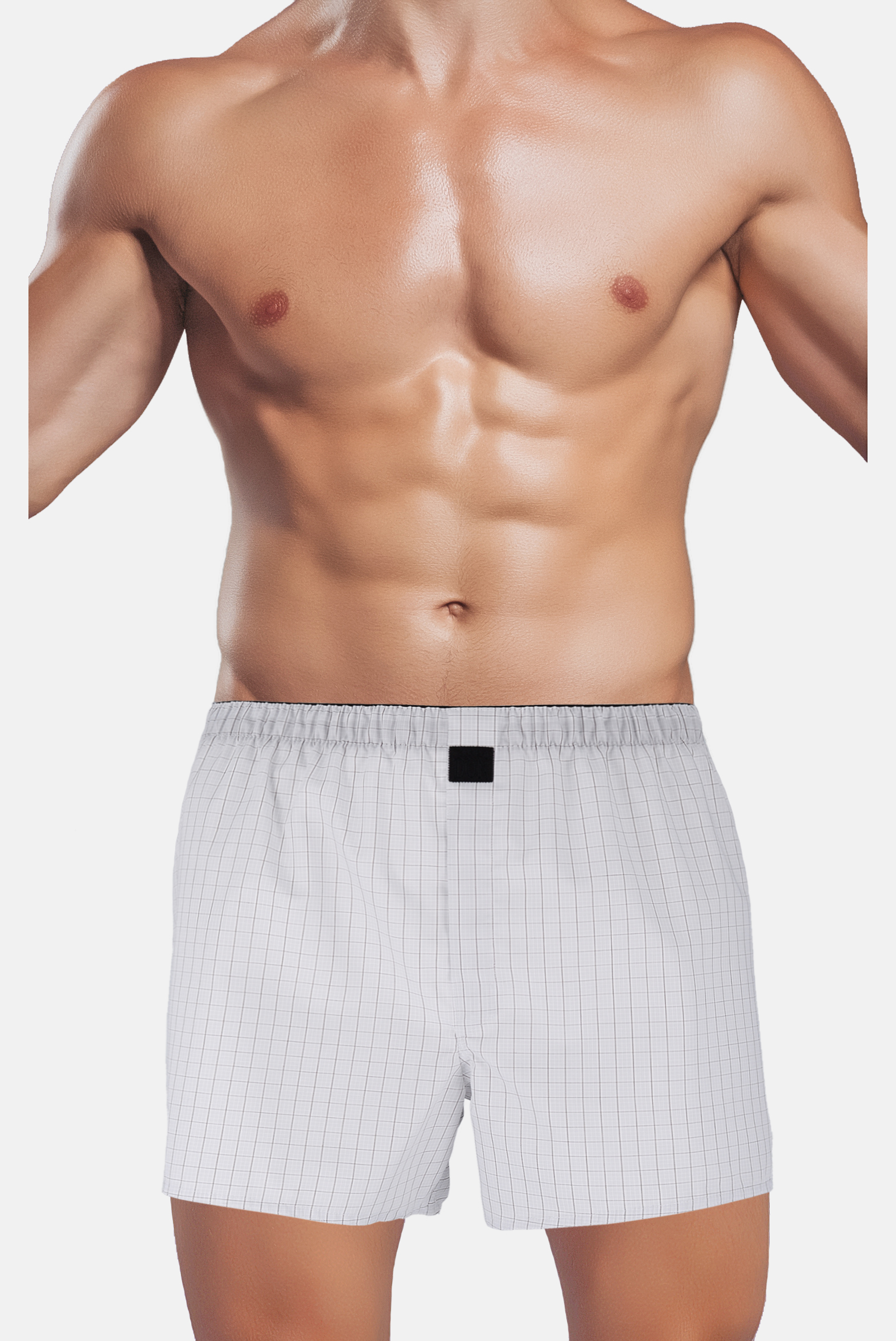 The DON Overcast Plaid Classic Boxer - The DON Mediterranean Bodywear